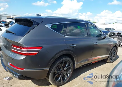 2022 Genesis Gv80 3.5T Awd Prestige Signature z USA, uszkodzony, nr VIN KMUHCESC8NU094592